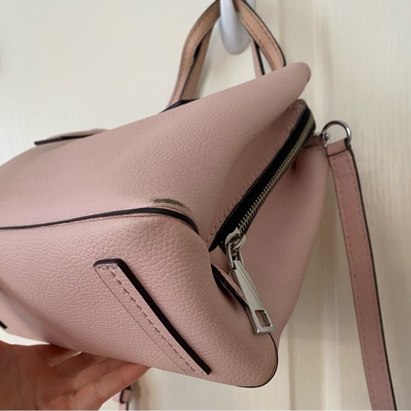 $425 Marc Jacobs Editor 29 Pearl Pink Pebble Leather Satchel Crossbody Bag - Picture 11 of 14